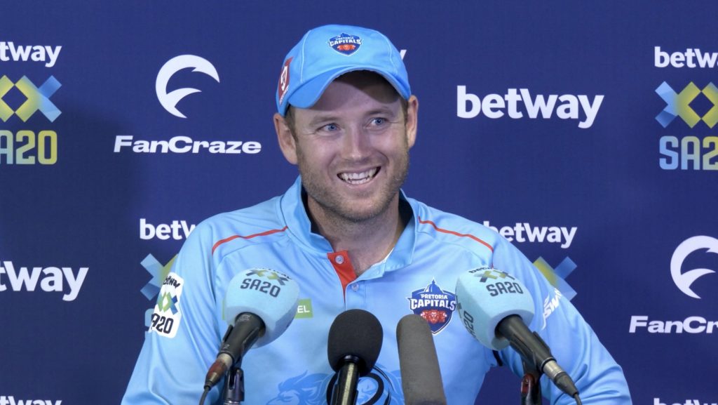 Colin Ingram SA20 presser 8 Feb 2023