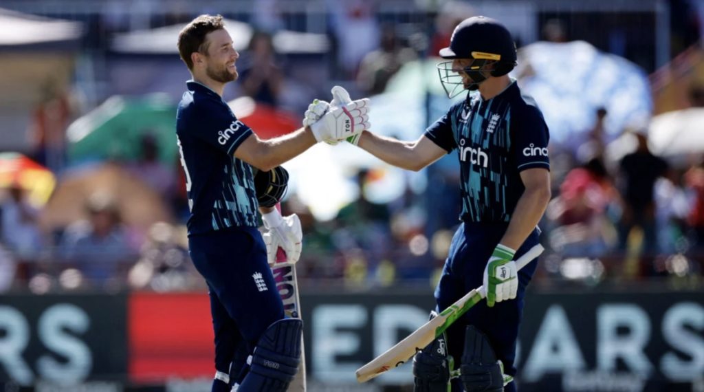 Dawid Malan Jos Buttler England 1 Feb 2023