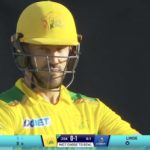 Faf's golden run ends with golden duck