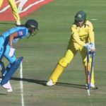 Harmanpreet Kaur run out India Australia