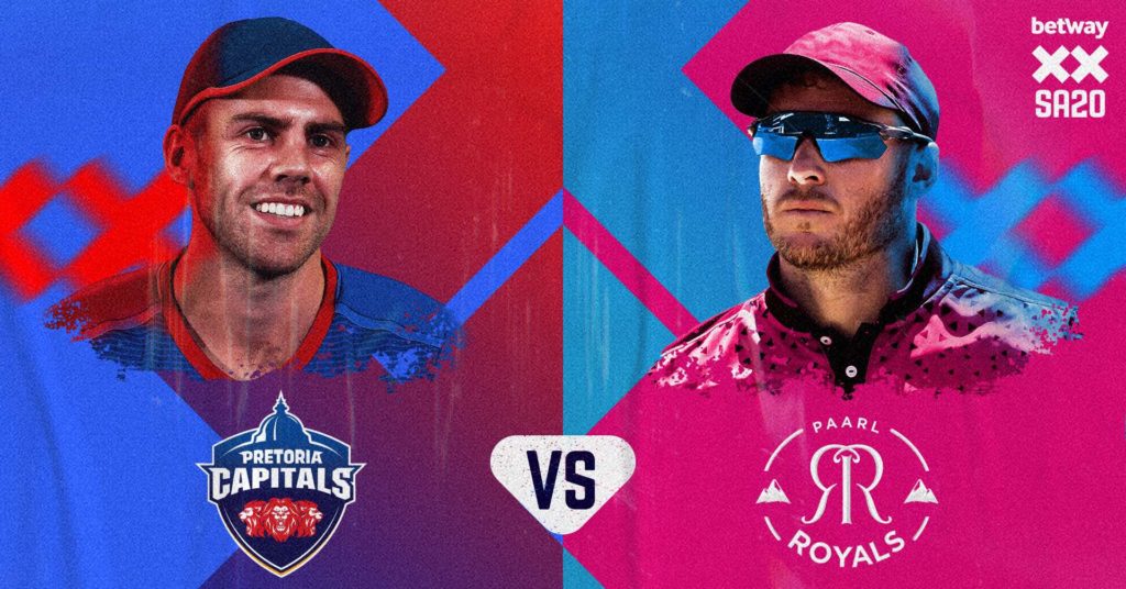 Pretoria Capitals vs Paarl Royals (SA20)