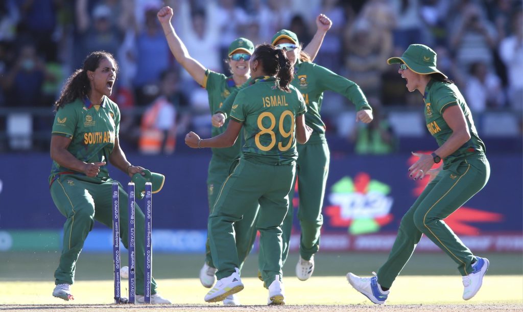 Proteas Women Ismail celebrate 24 Feb 2023