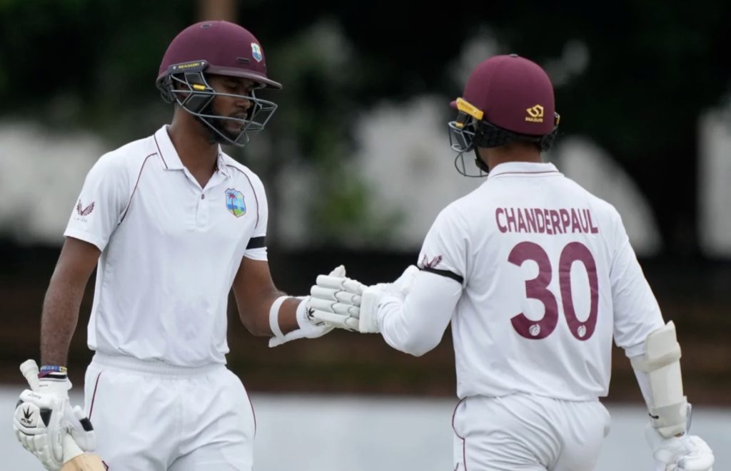 Tagenarine Chanderpaul Kraigg Brathwaite 4 Feb 2024