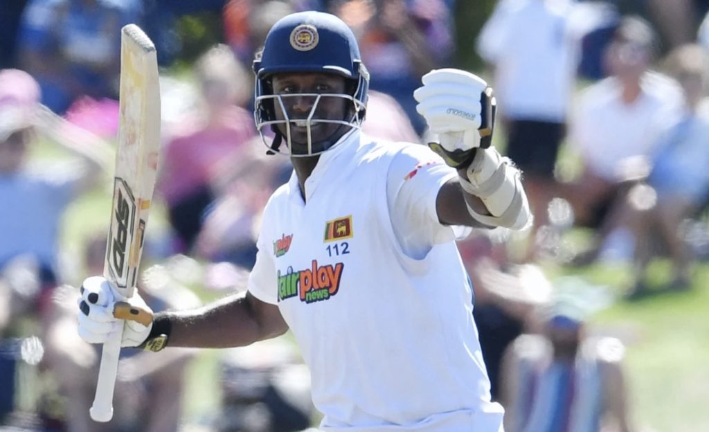 Angelo Mathews century SL 12 Mar 2023