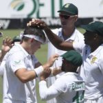 Gerald Coetzee first Test wicket 1 March 2023