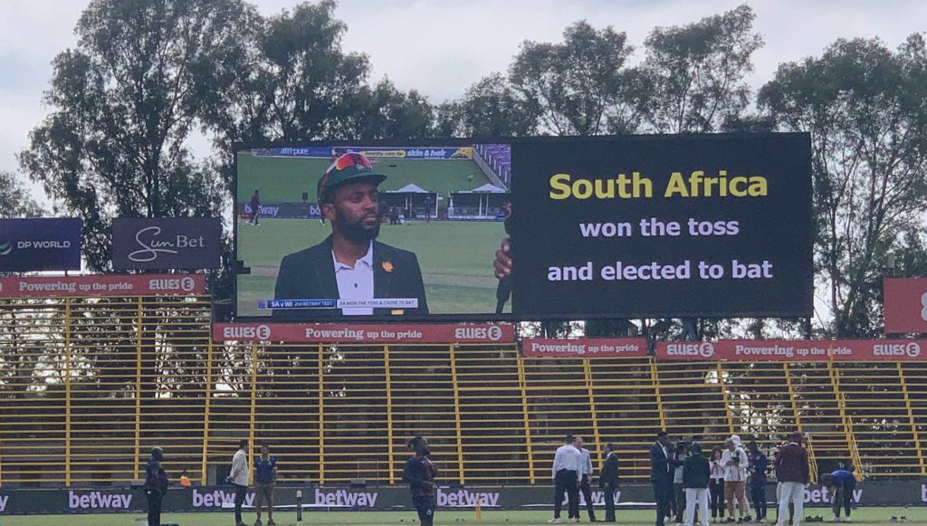 Proteas win toss Wanderers