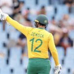 Quinton de Kock reaches 100 26 Mar 2023