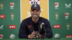 Reeza Hendricks Proteas presser 26 Mar 2023