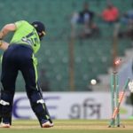 Ross Adair bowled Ireland 29 Mar 2023