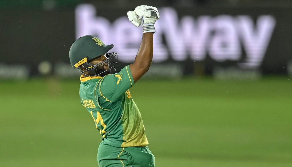 Temba Bavuma fist pump Proteas 31 Mar 2023