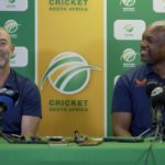 Walter Nkwe Proteas presser 6 Mar 2023