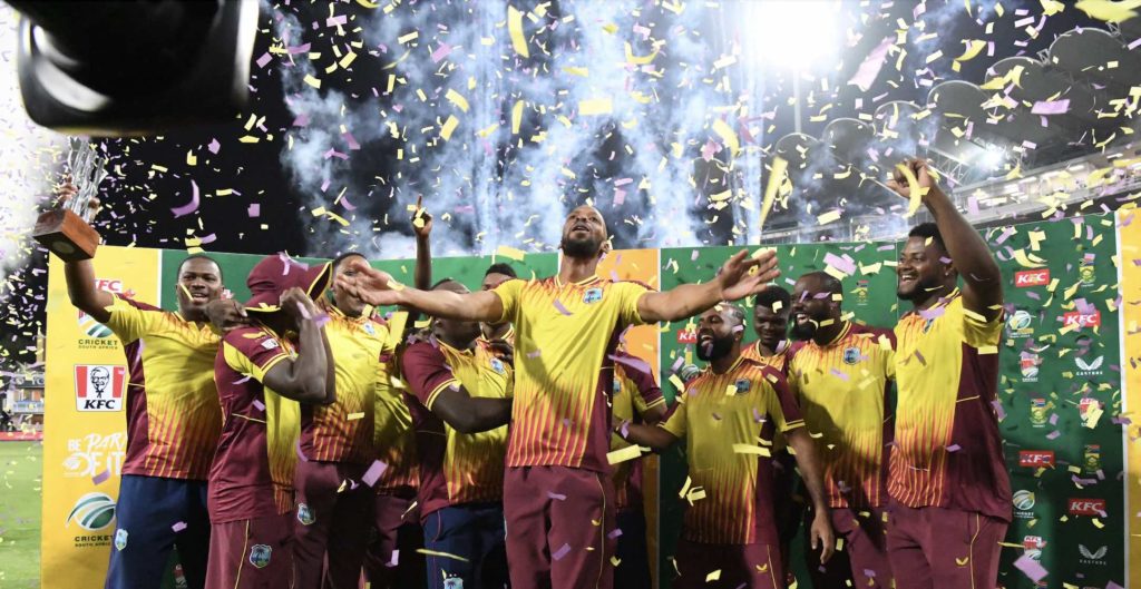 West Indies celebeate series 28 Mar 2023