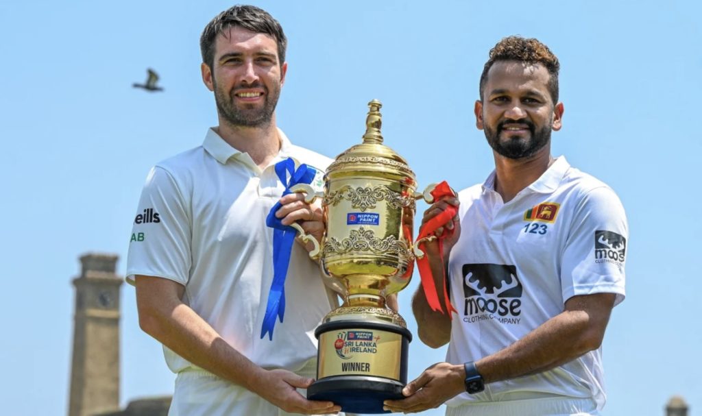 Andrew Balbirnie Dimuth Karunaratne 2023