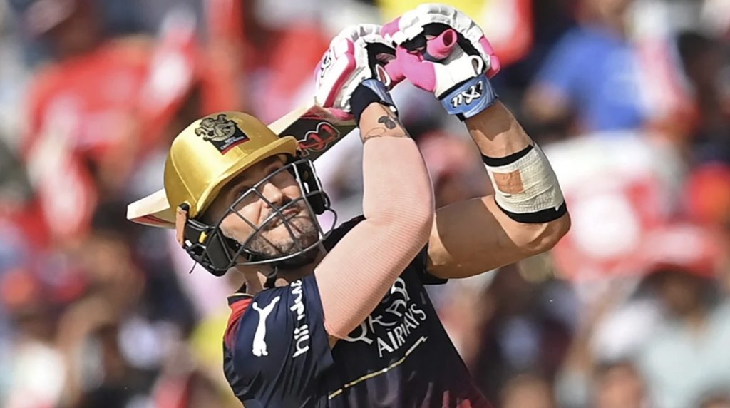 Faf du Plessis IPL RCB 20 April 2023