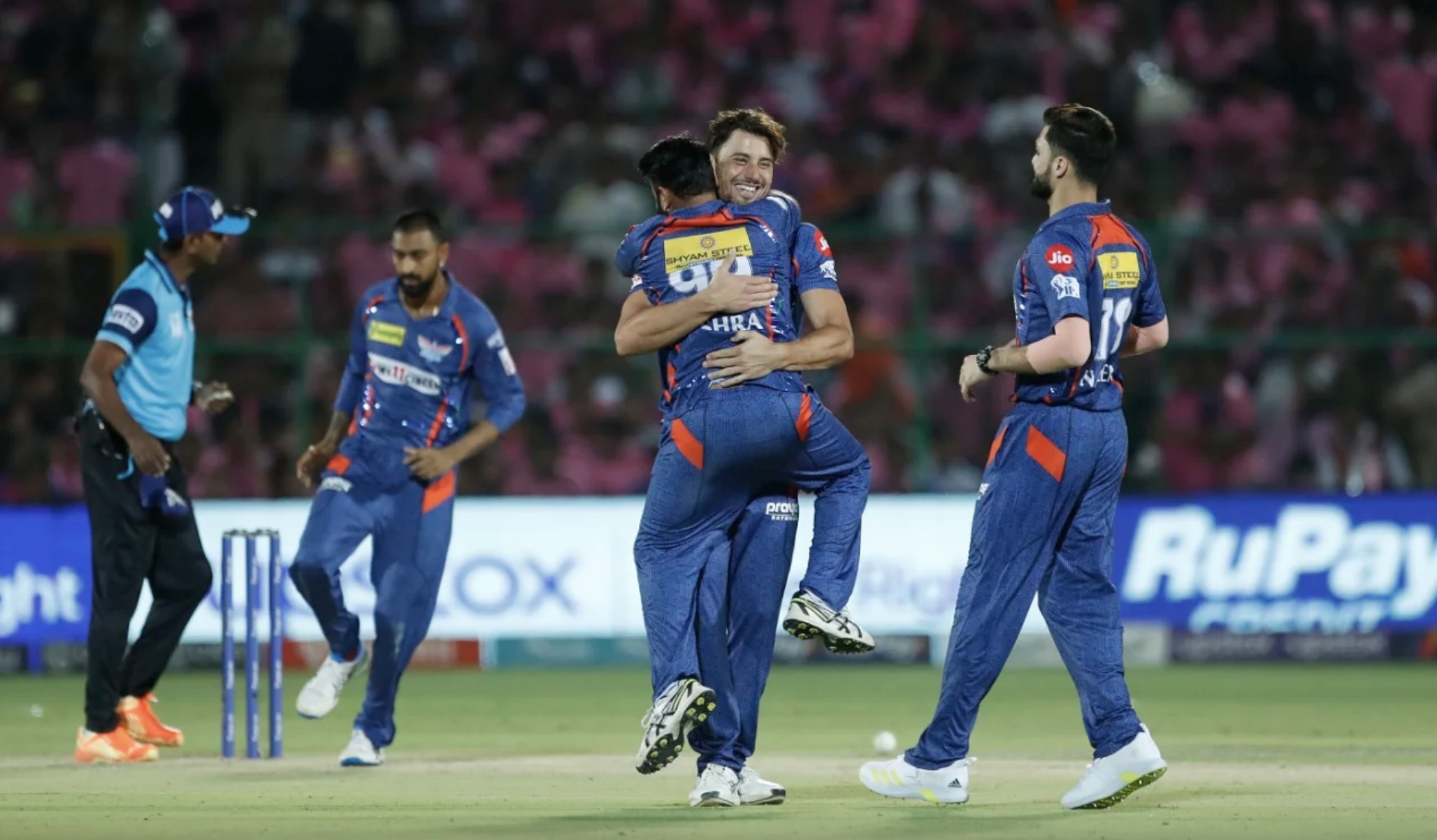 Lucknow edge Rajasthan in IPL