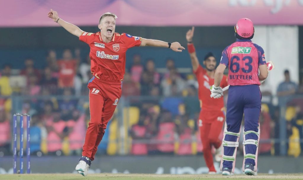 Nathan Ellis Jos Buttler IPL 5 Apr 2023