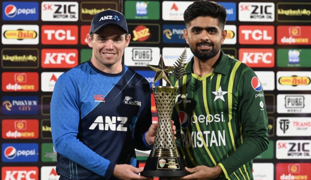 Tom Latham Babar Azam 2023