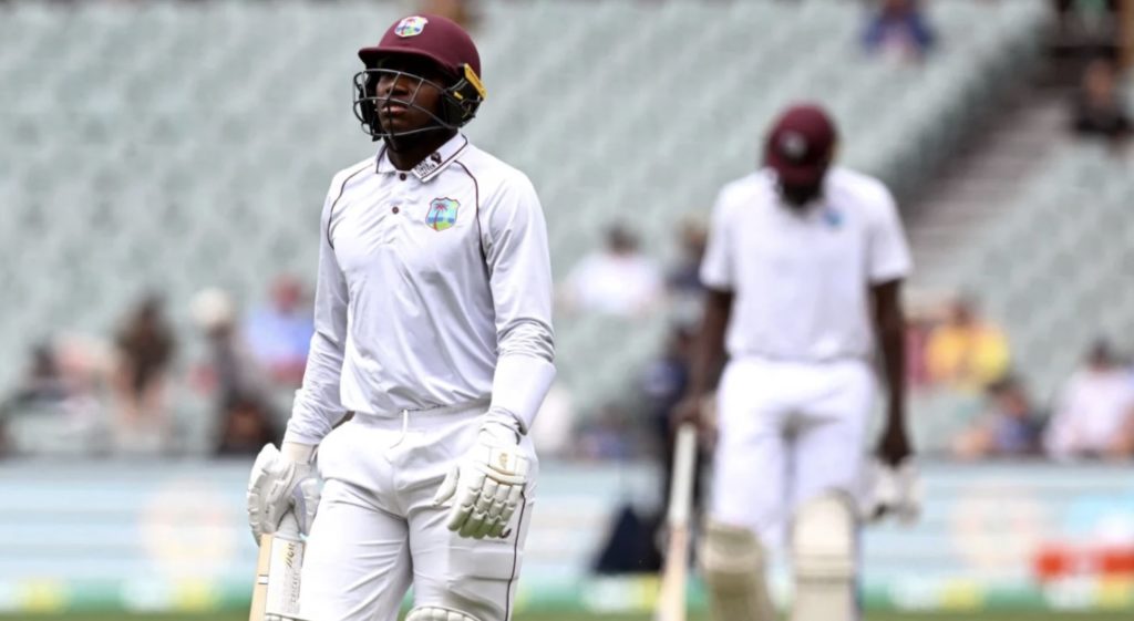 Devon Thomas Windies dejected 2023