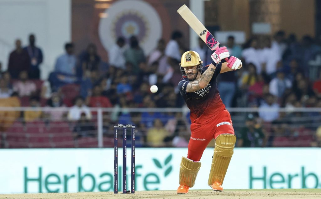 Faf du Plessis RCB IPL 1 May 2023