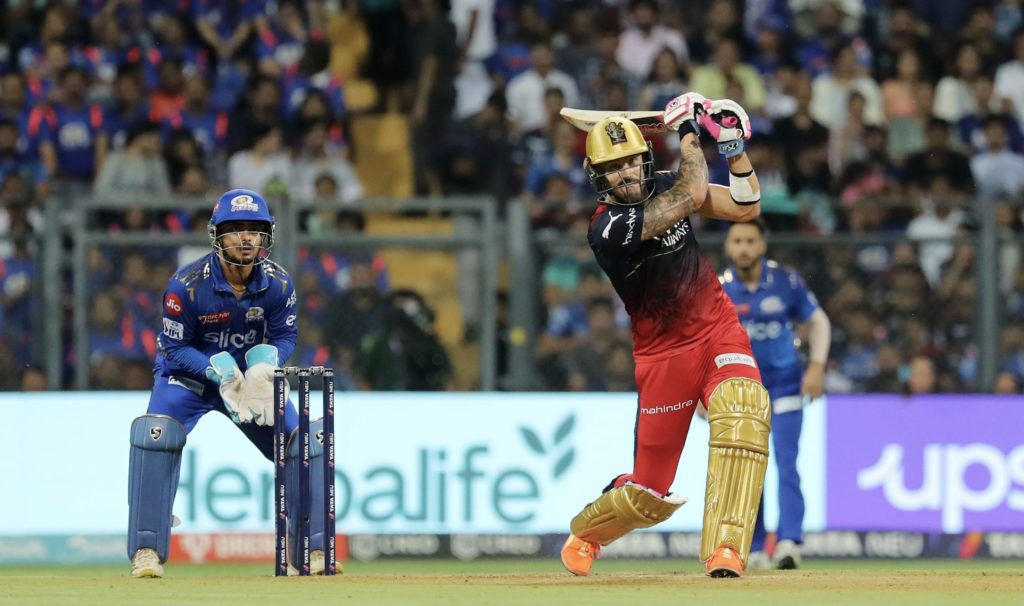 Faf du Plessis RCB IPL 9 May 2023