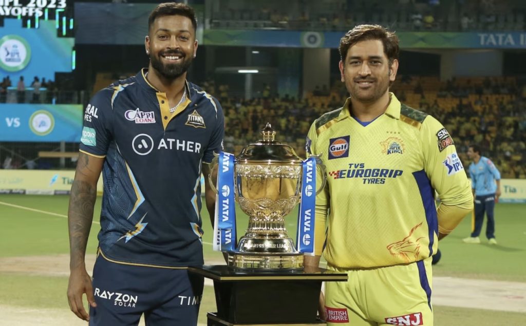 Hardik Pandya MS Dhoni CSK IPL 28 May 2023