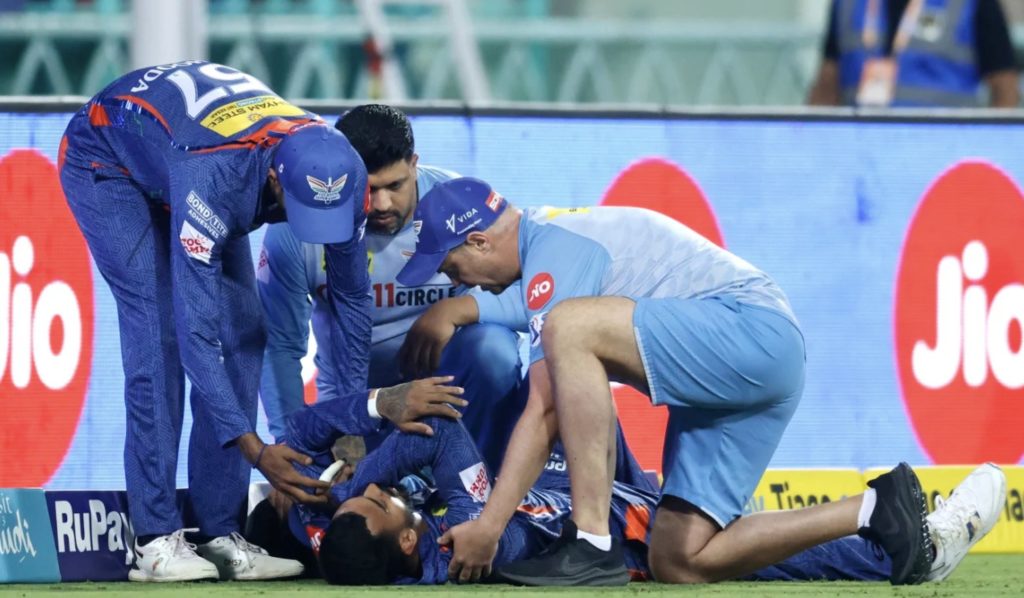 KL Rahul injured IPL 2023