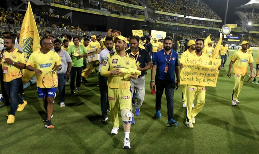 MS Dhoni CSK IPL 14 May 2023