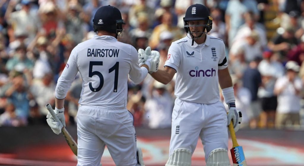 Jonny Bairstow Joe Root Ashes 16 June 2023