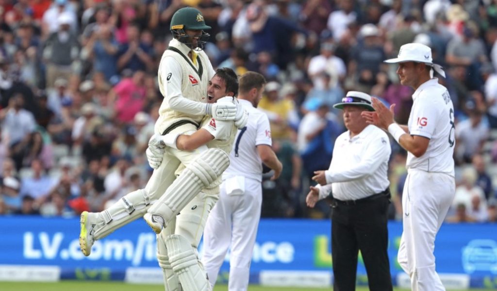 Nathan Lyon Pat Cummins Ashes 20 June 2023