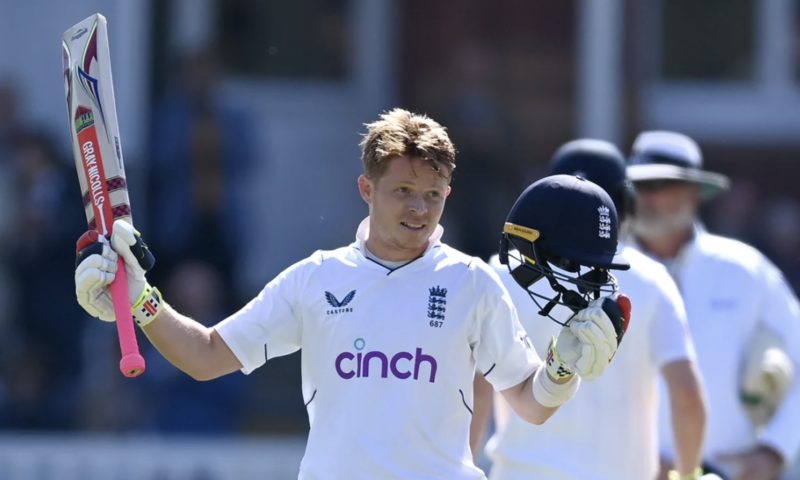Ollie Pope 200 England Ire 2023