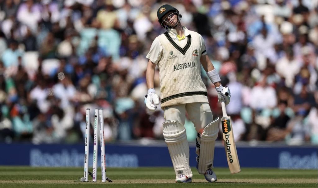 Steve Smith dejected 8 June 2023