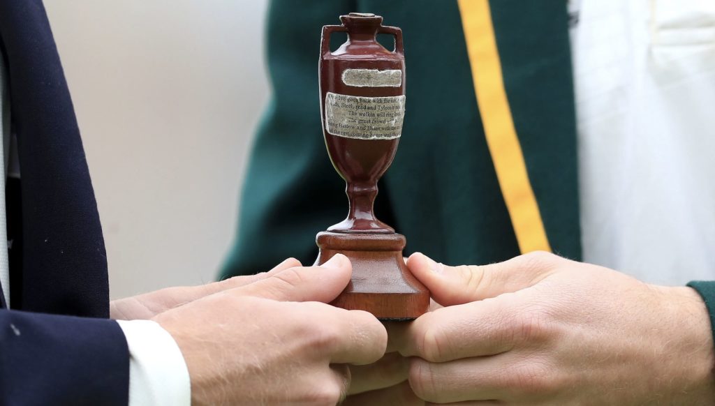 The Ashes urn cricket