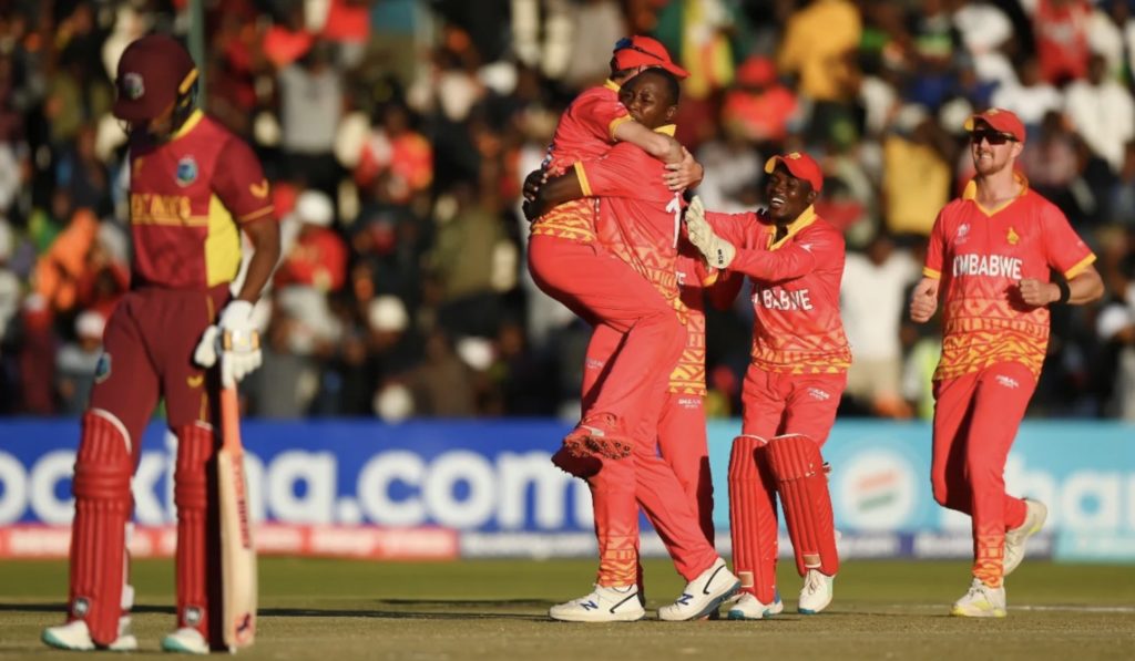 Zimbabwe celebrate WI 24 June 2023