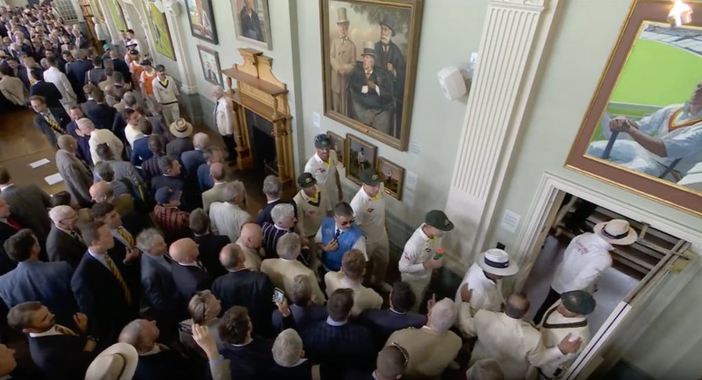 Watch: Aussies booed in Lord's Long Room