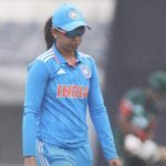 Harmanpreet Kaur India dejected