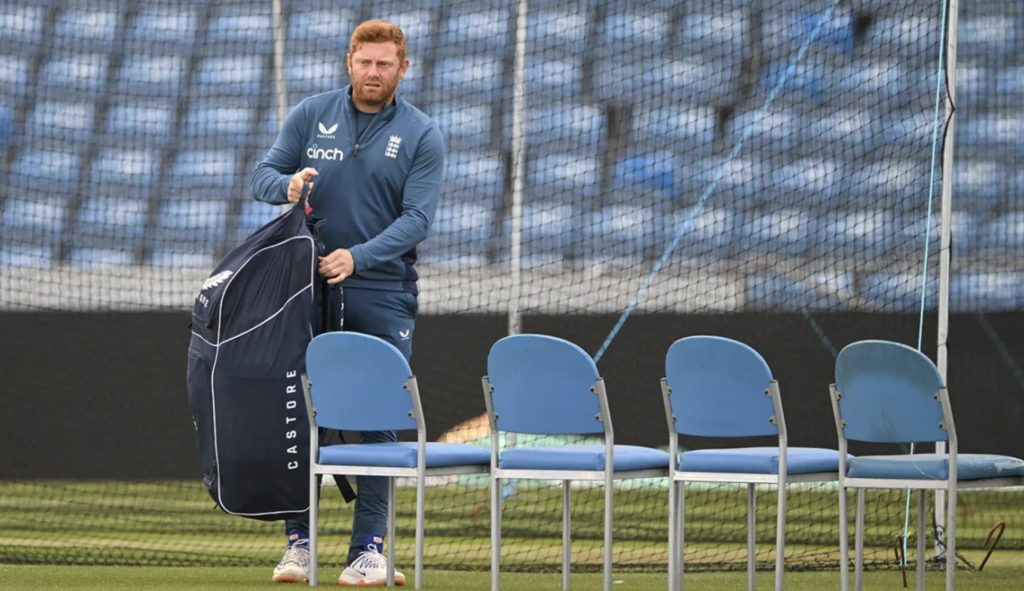 Jonny Bairstow England training 4 July 2023