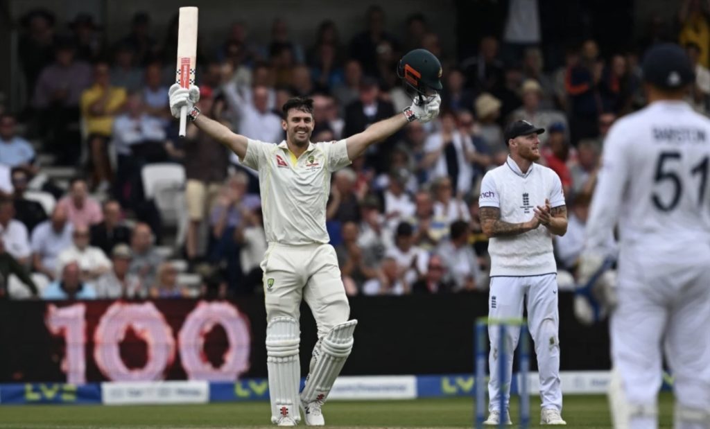 Mitchell Marsh hundred 6 July 2023