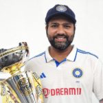 Rohit Sharma India WI trophy 24 July 2023