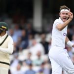 Stuart Broad Ashes wicket 29 July 2023