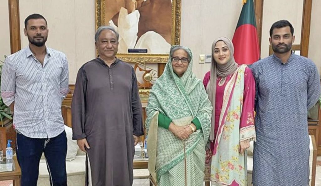 Tamim Iqbal PM meeting