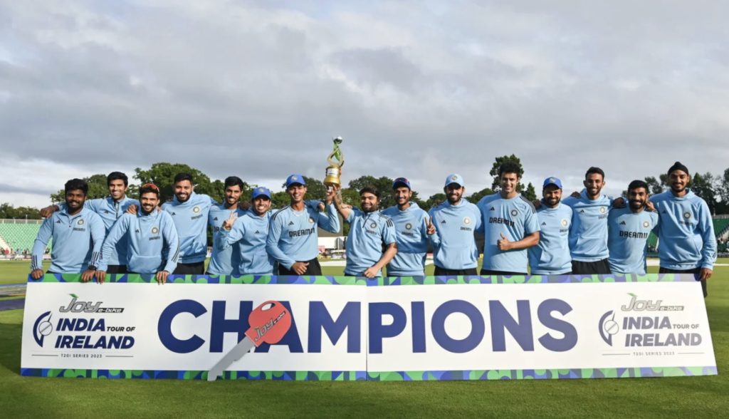 India series win Ireland