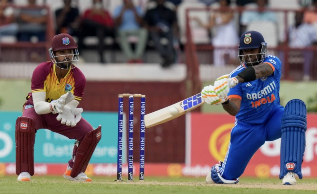 Suryakumar Yadav India WI 8 Aug 2023