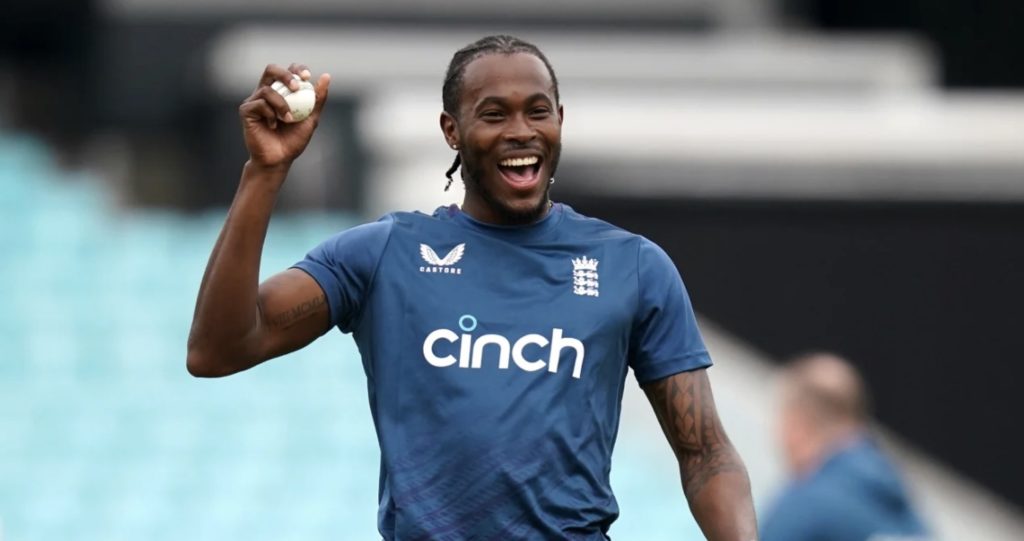 Jofra Archer training 12 Sep 2023