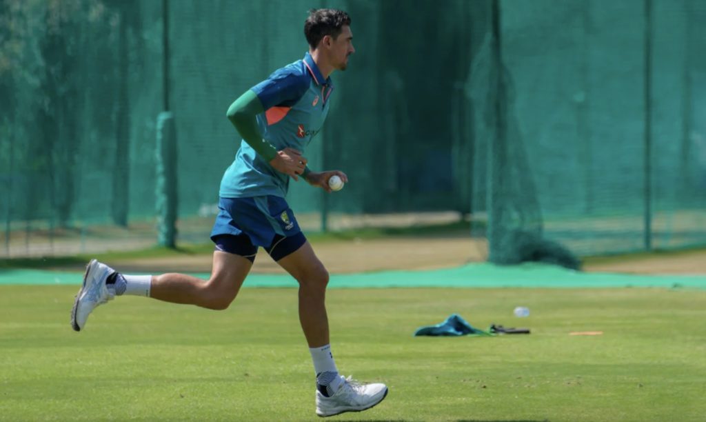 Mitchell Starc training Sep 2023