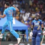 Mohammed Siraj celebrates 17 Sep 2023