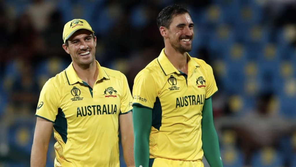 Pat Cummins Mitchell Starc 30 Sep 2023