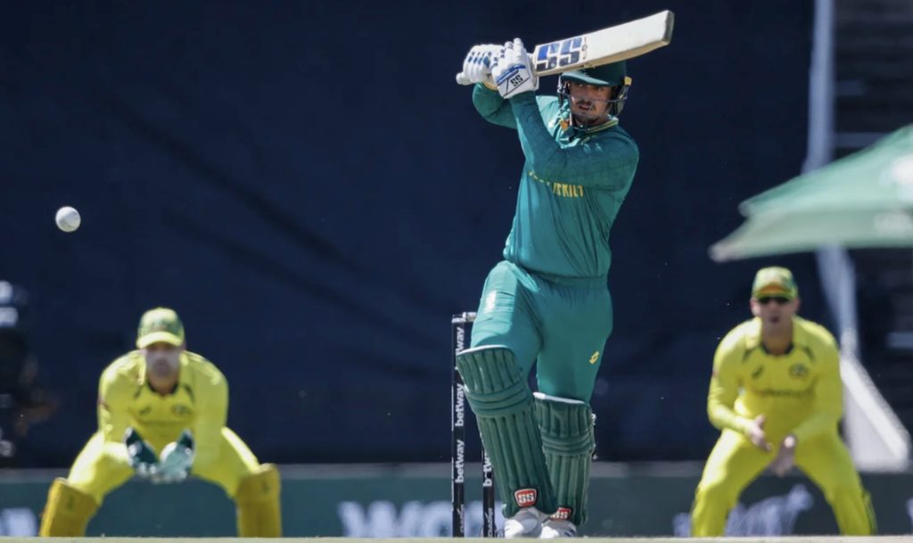 Quinton de Kock Proteas 15 Sep 2023