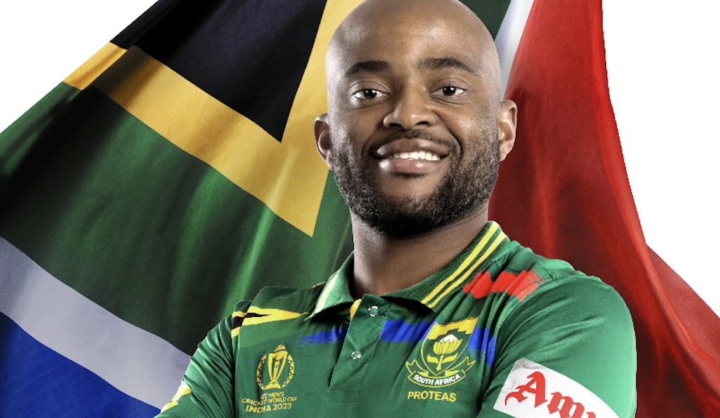 Temba Bavuma Proteas 2023 CWC kit