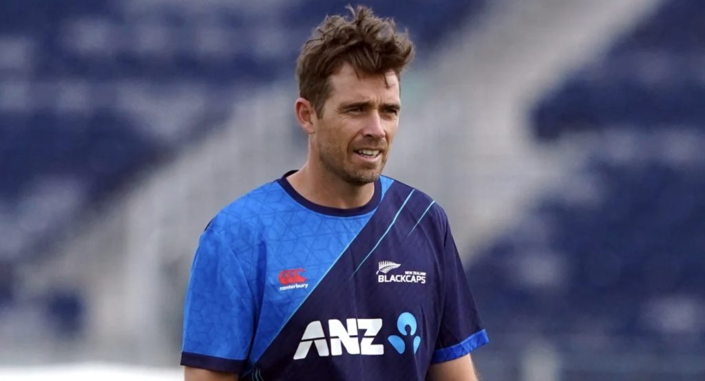 Tim Southee training 29 Aug 2023