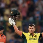 David Warner 100 Aus Neth 25 Oct 2023 Robert Cianflone Getty Images